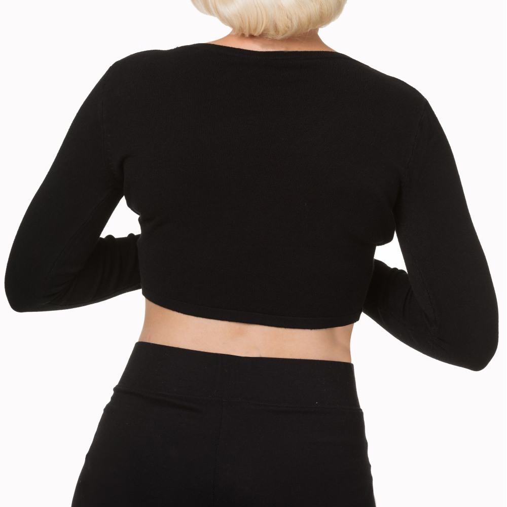 Banned - Flickers Bolero - Black